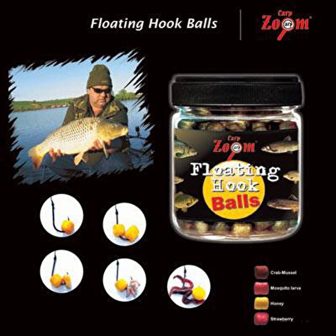 CZ 3325 Floating Hook Balls Midi, Balık Öğünü