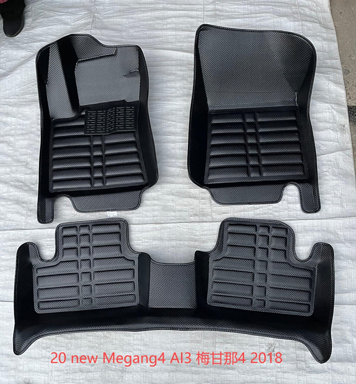 Renault Megane 4 2018 Model Araca Özel 5D Paspas 