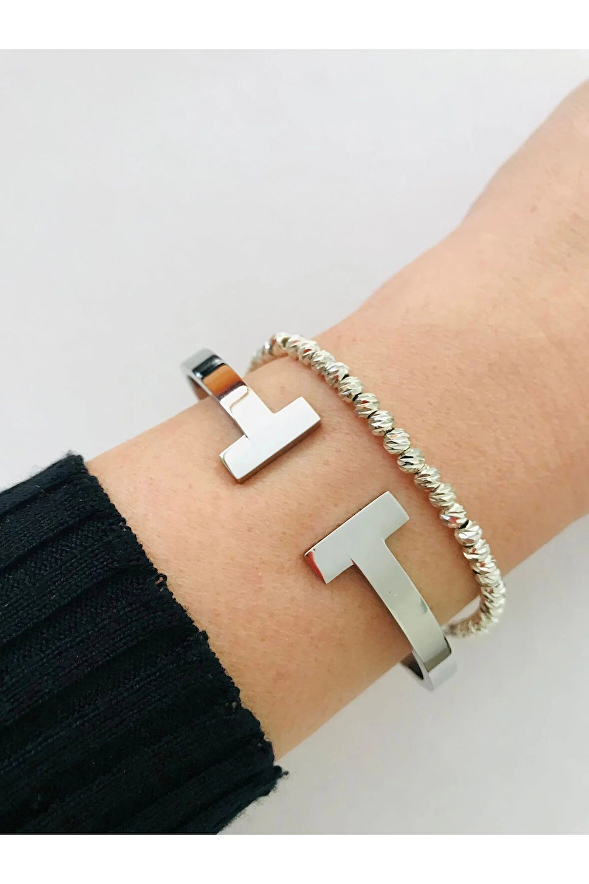 Gümüş Renk Dorika Bileklik