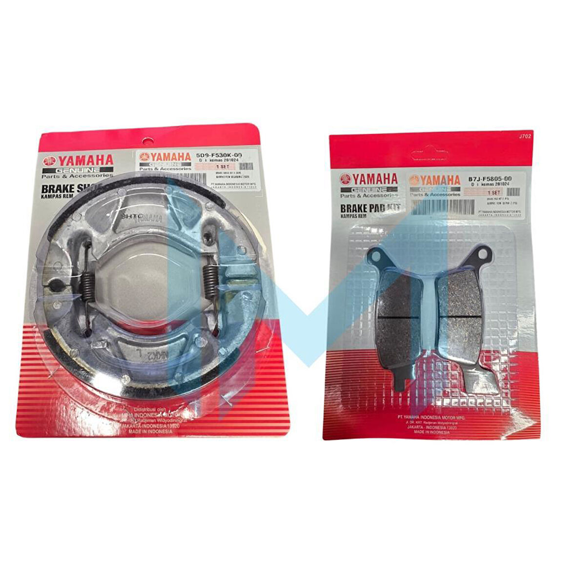 Yamaha RAYZR 125 Ön Arka Fren Balata Takım 5D9B7J