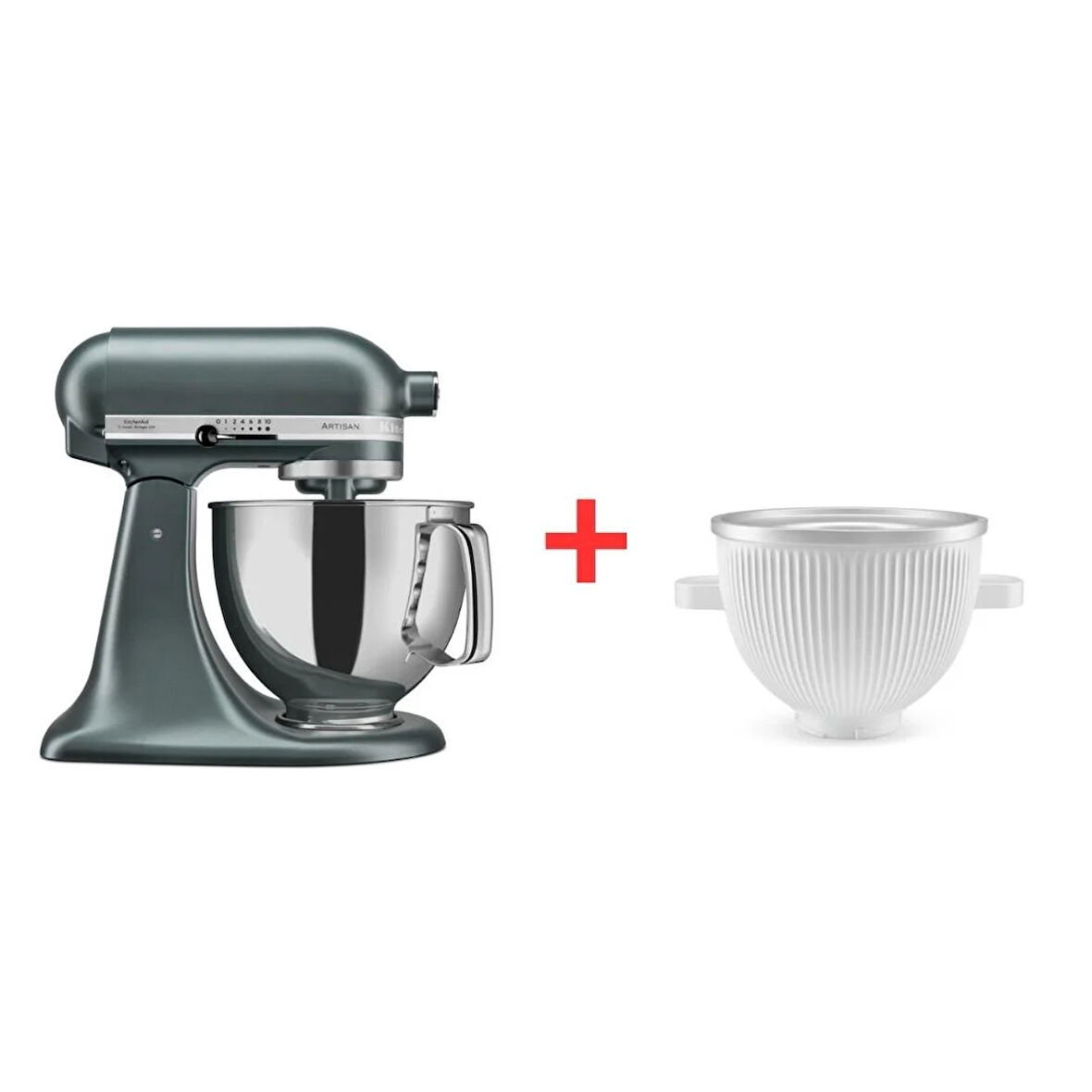 KitchenAid Artisan 5KSM175PS 4,8 L Stand Mikser - Dondurma Yapma Aparat Hediyeli