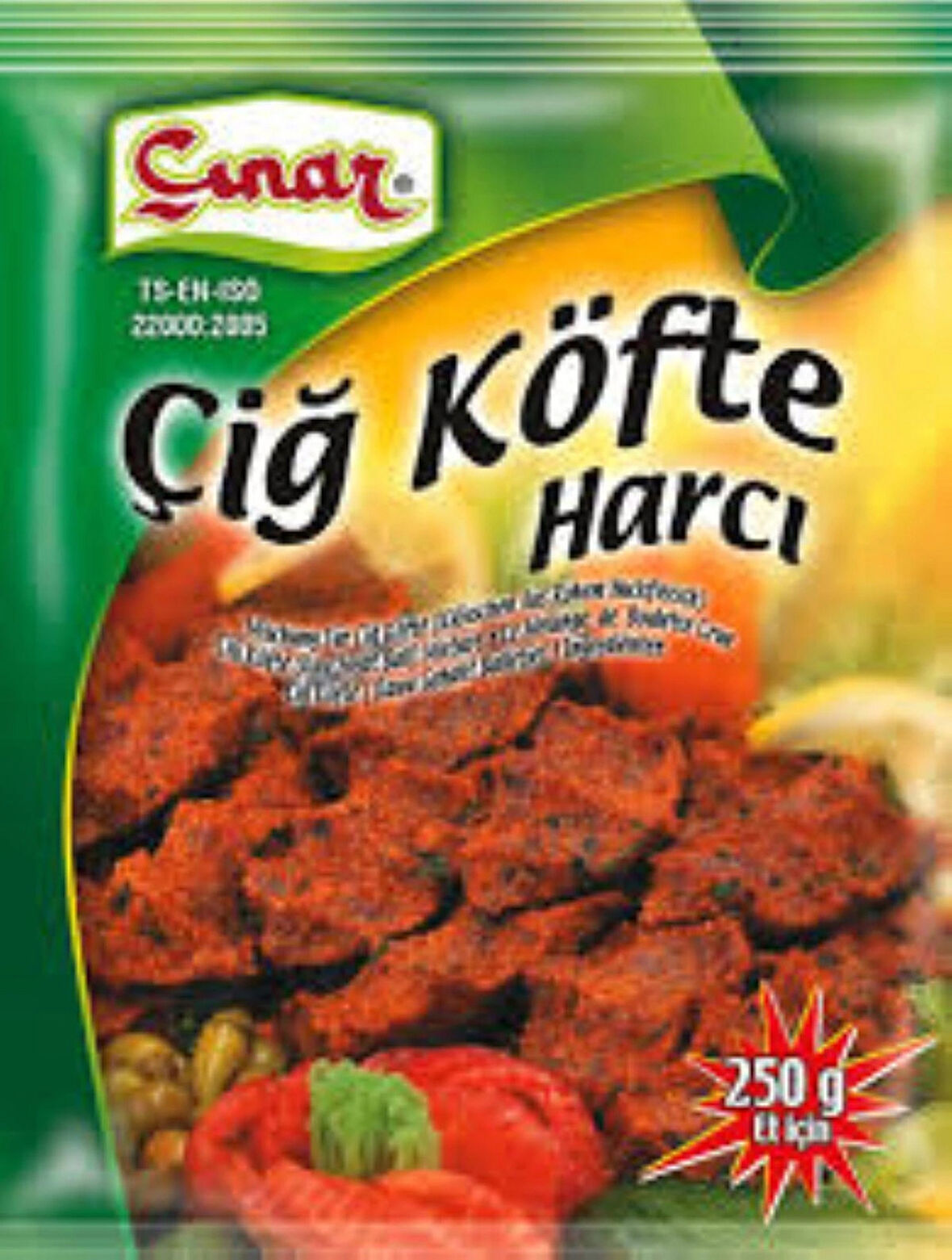ÇINAR ÇİĞKÖFTE HARCI 100GRX2 PAKET 