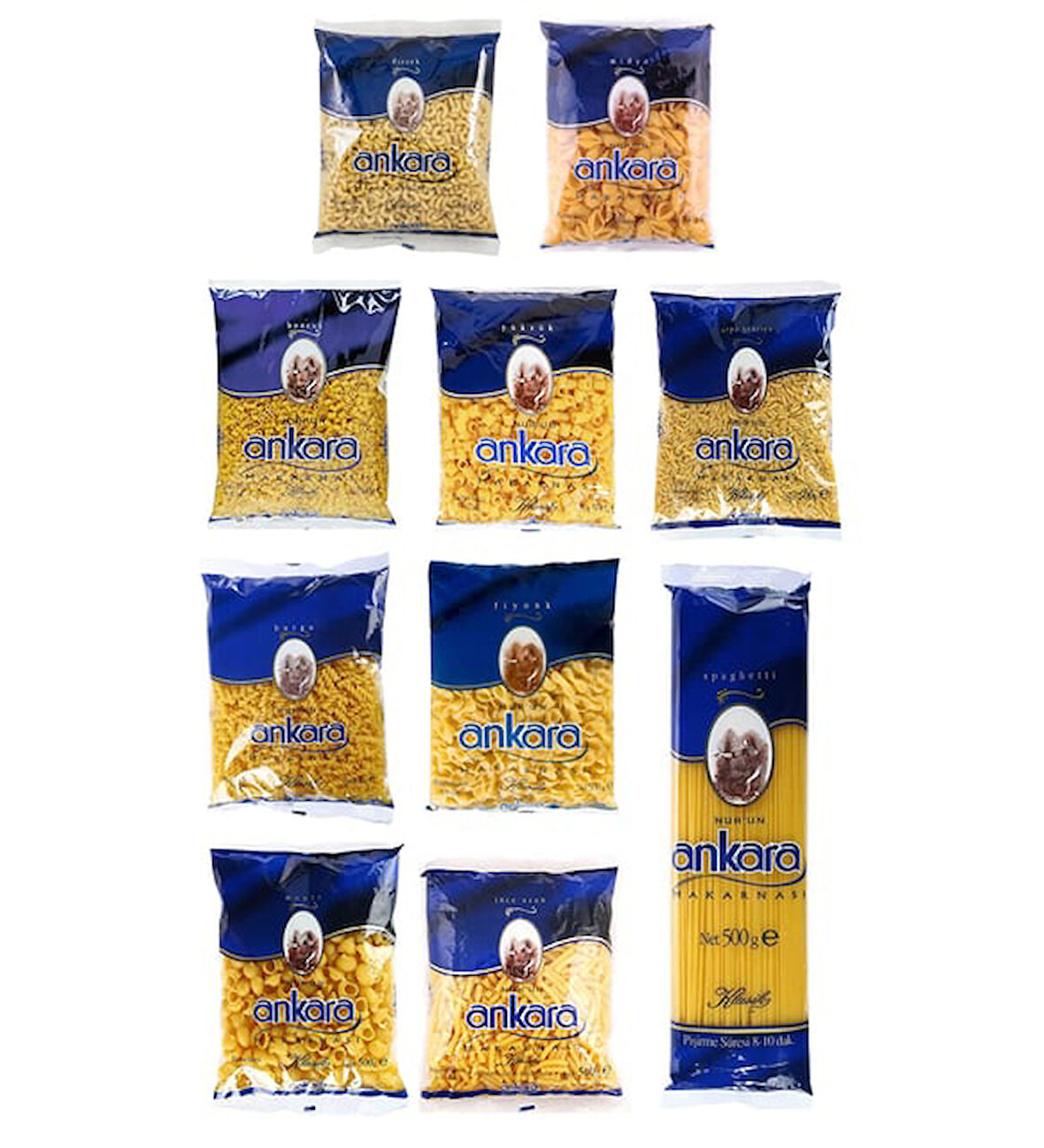 KARMA 11 çEŞİT MAKARNA 11X500GR