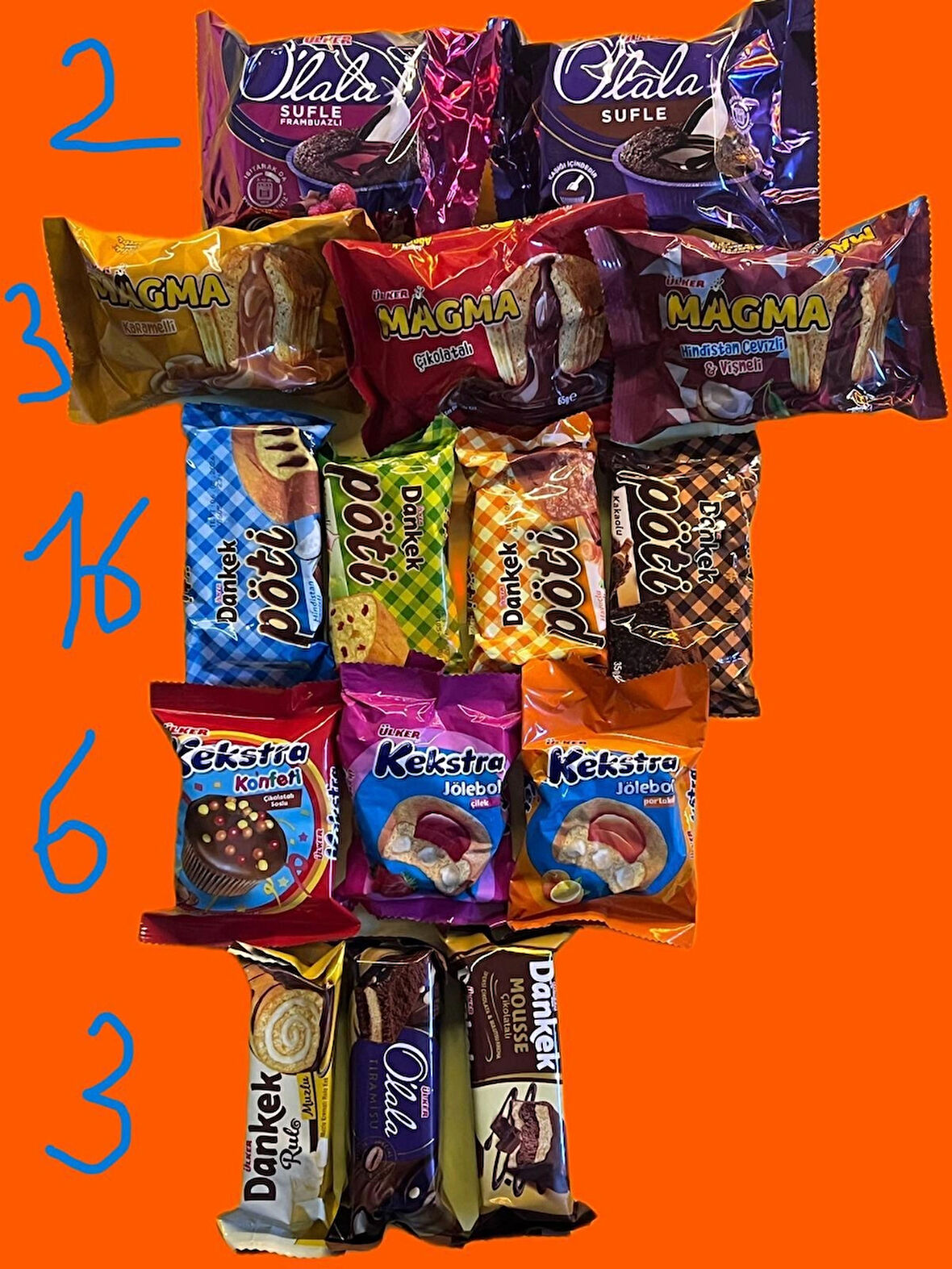 KARMA KEK PAKETİ 30 ADET 