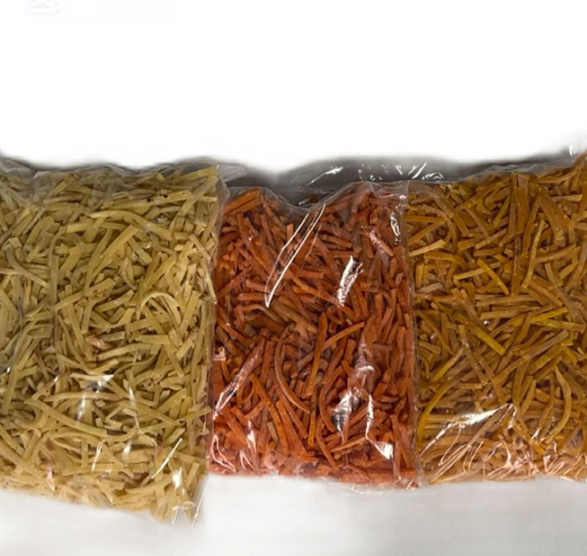 3LÜ ERİŞTE (KAPYA BİBERLİ,HAVUçLU,SADE)500GR EV YAPIMI