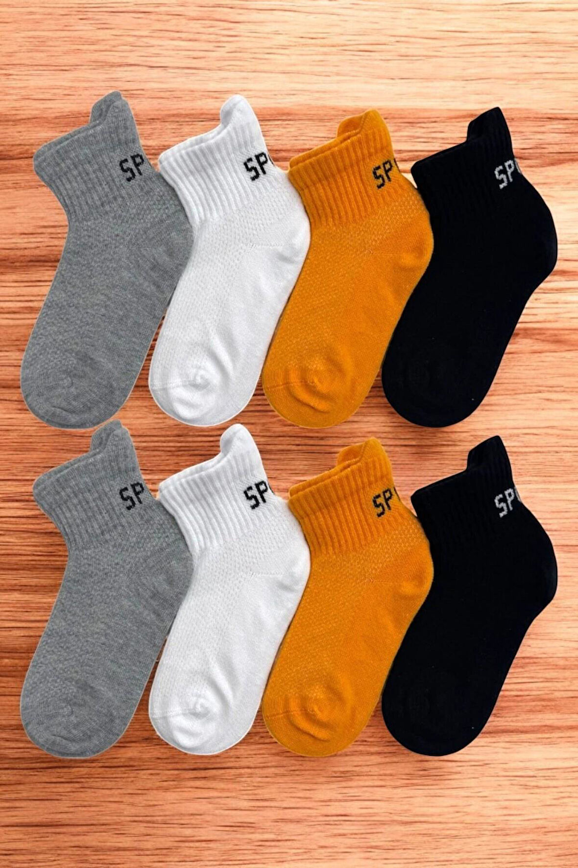 8 Çift Burun Dikişsiz Çekçekli Sport Çocuk Soket