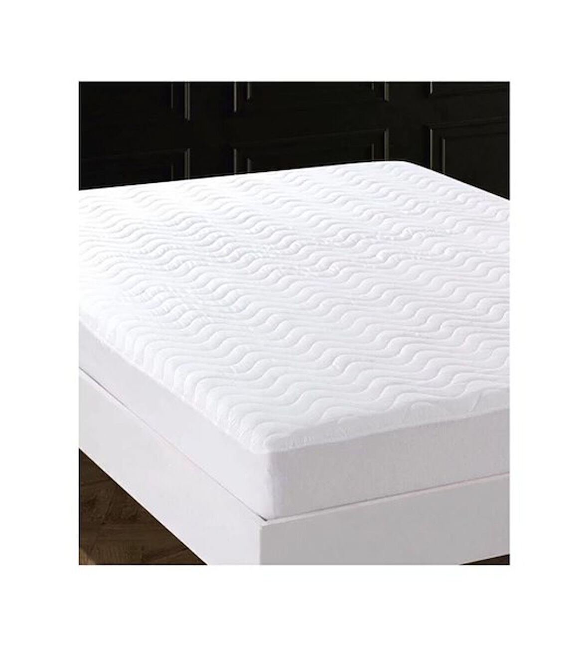 Madame Blue Kapitone Fitted Sıvı Geçirmez Yatak Koruyucu Alez 100x200