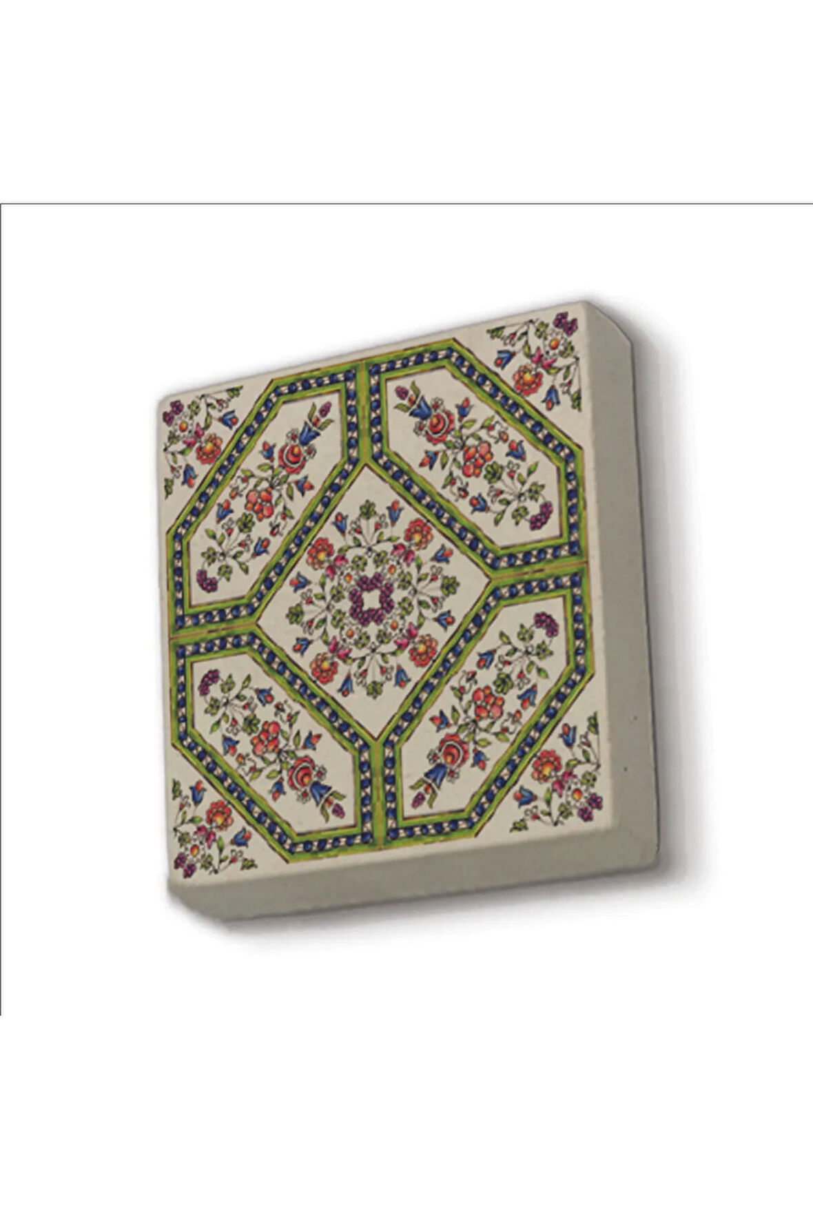 İtalyan Deseni Baskılı Taş Magnet 5X5