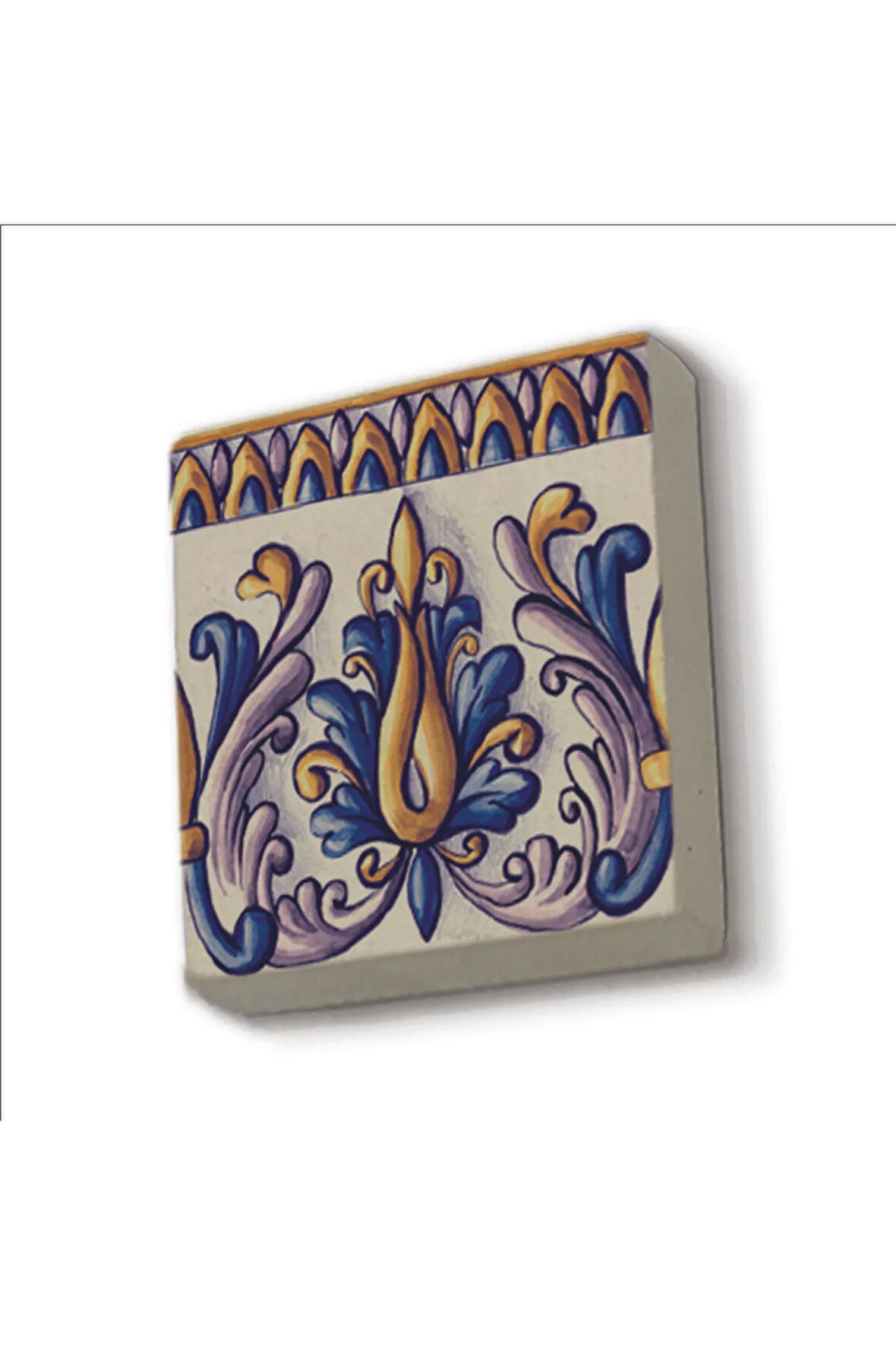 İtalyan Deseni Baskılı Taş Magnet 5X5