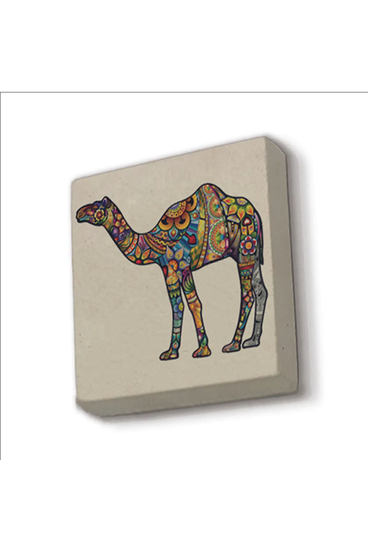 Deve Baskılı Taş Magnet 5X5