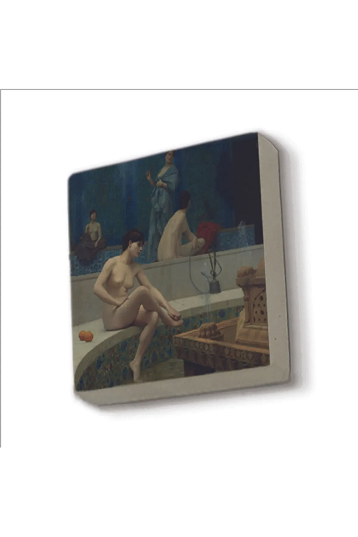 Hamam Baskılı Taş Magnet 5X5