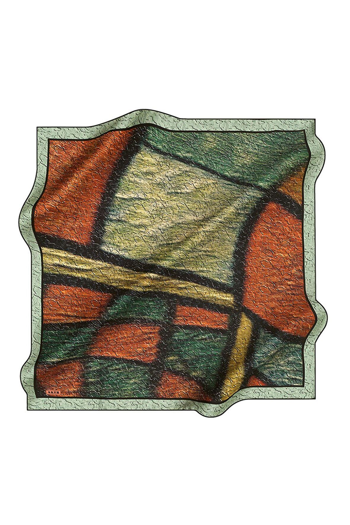 90X90 İpek Krep Saten