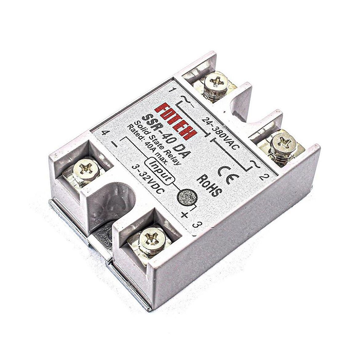 SSR-40DA 40A Sıcaklık Kontrollü Solid State Röle