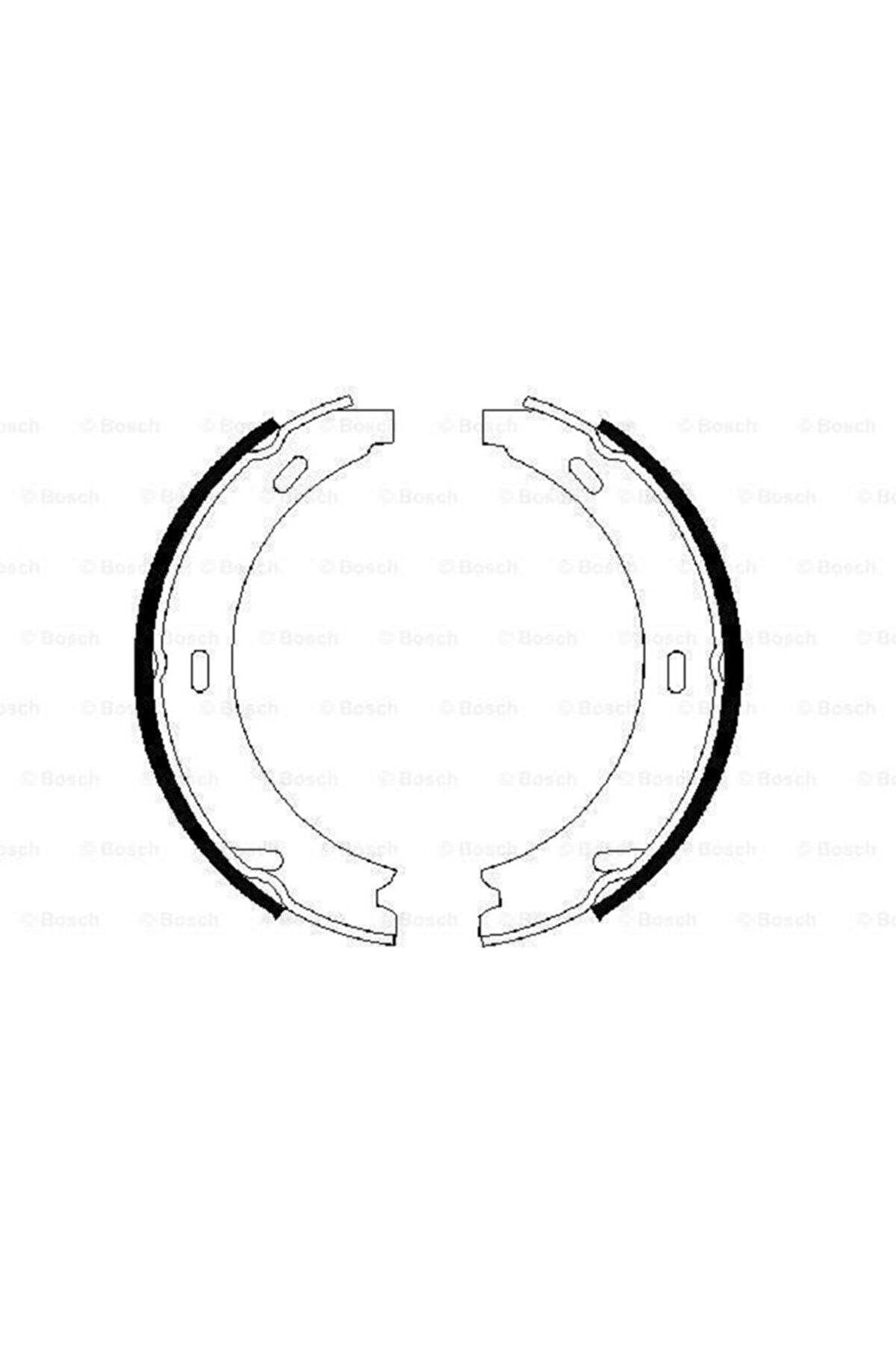 Bos-0986487344 Ön El Fren Balatası 164×25mm E-serısı S1...