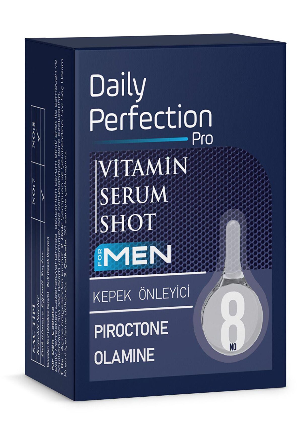 Vitamin For Men Serum Shot No:8 Kepek Önleyici 2x6 ml