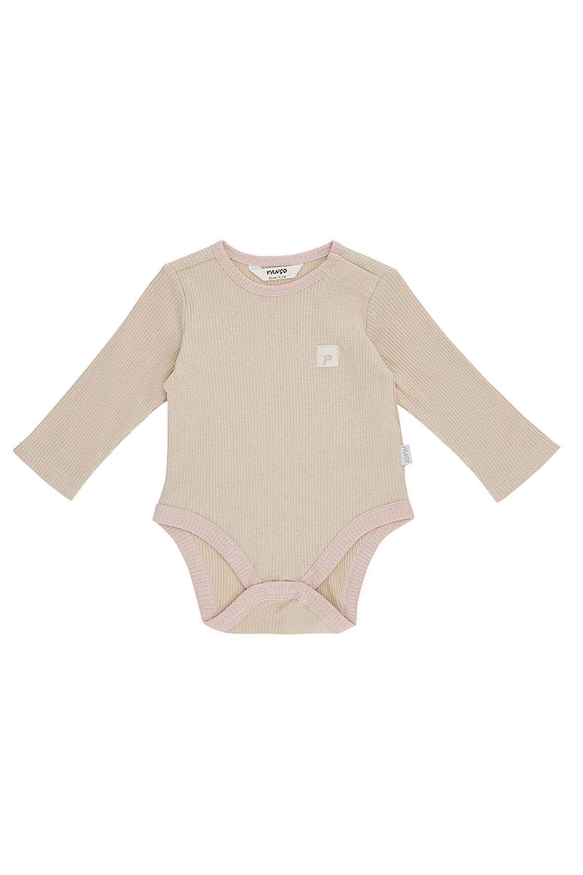 Kız Çocuk  Etiket Detaylı Body       