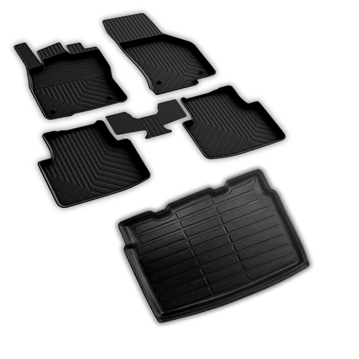 Volkswagen Tiguan Ferrous 4D Paspas ve Alt 3D Bagaj Havuzu 2016 2023