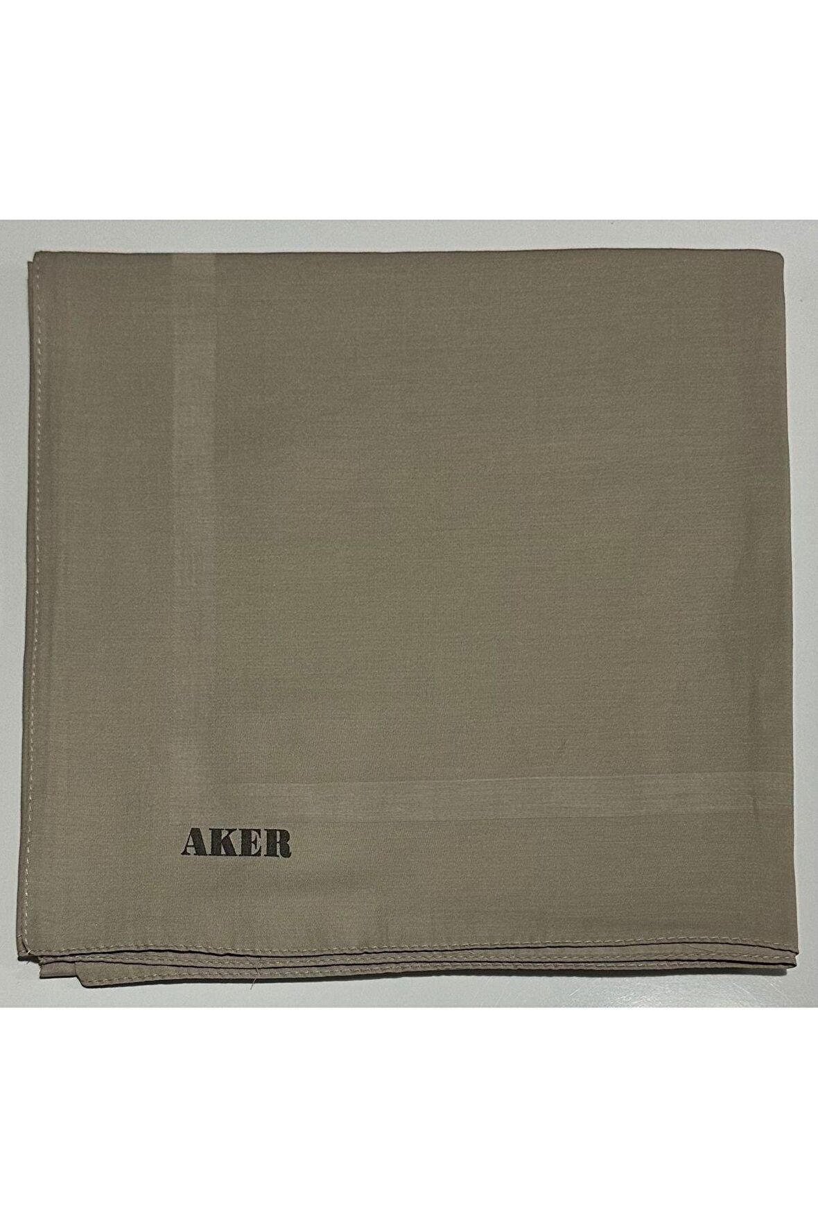 100X100 Aker Düz Koton Eşarp