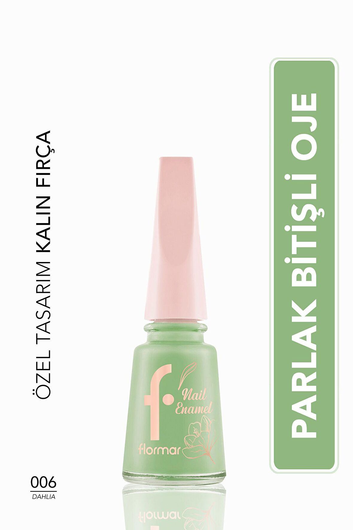 Flormar Blossom Yoğun Pigmentli & Uzun Süre Kalıcı Parlak Bitişli Oje