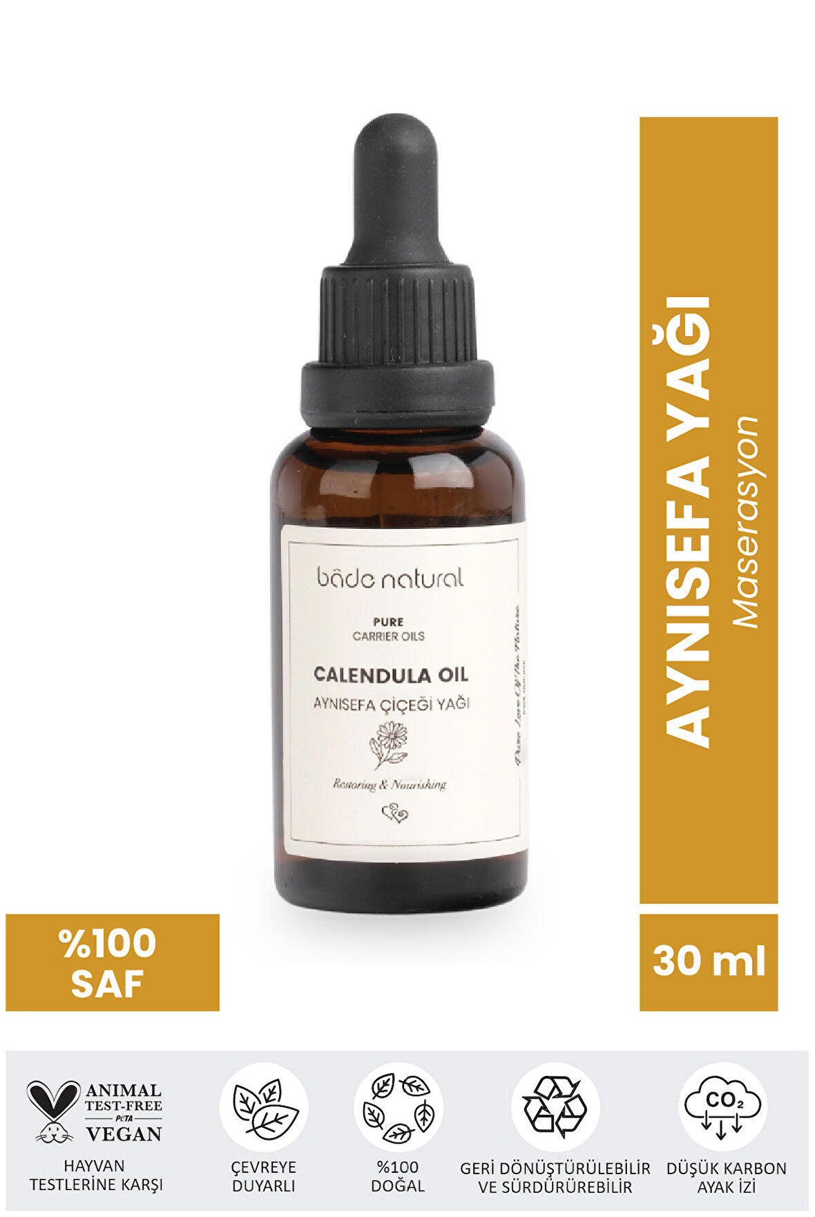 Bade Natural Aynısefa Yağı %100 Saf 30 ml