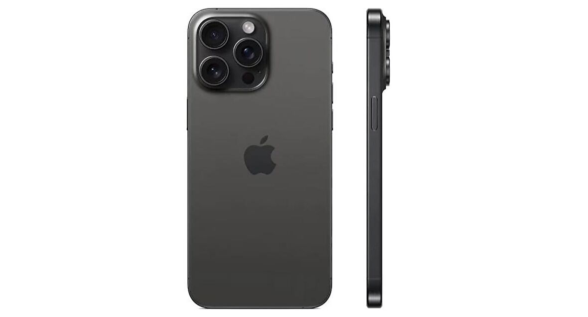 Yenilenmiş iPhone 15 Pro Max 256 GB Siyah A Kalite Cep Telefonu