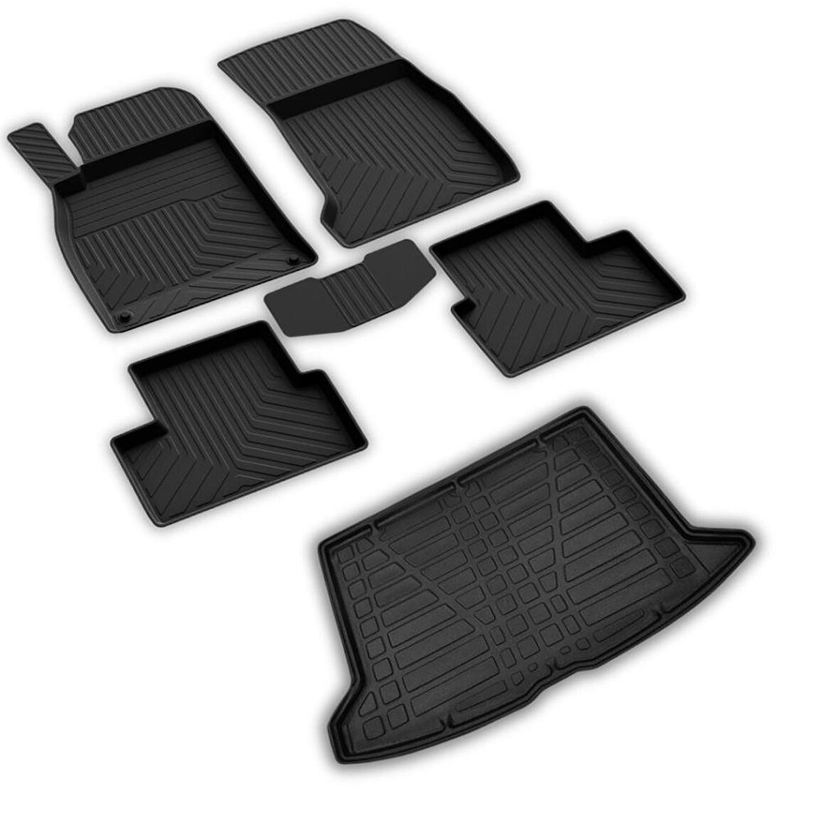 Mercedes GLA X156 Ferrous  4D Paspas  ve 3D Bagaj Havuzu 2014 2018