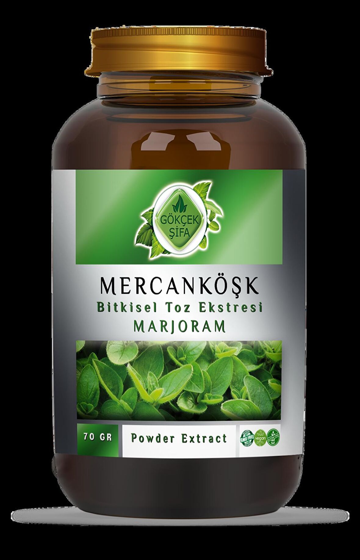 Mercan Köşk Toz Ekstresi 70 Gr. Cam Kavanoz