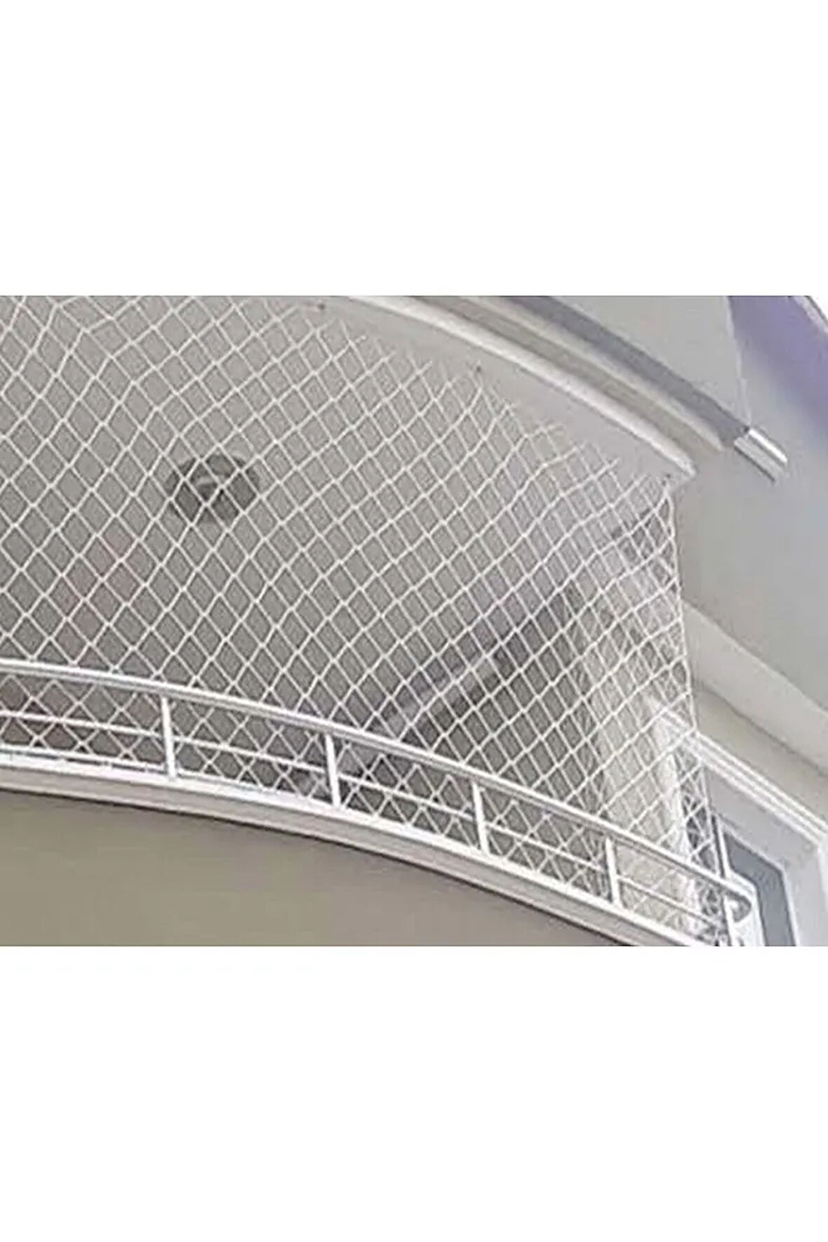 6 Mm 3 X 11 Metre (göz 5 Cm) Balkon Güvenlik Filesi Çocuk Emniyet Ağı Merdiven Güvenlik Ağı 
