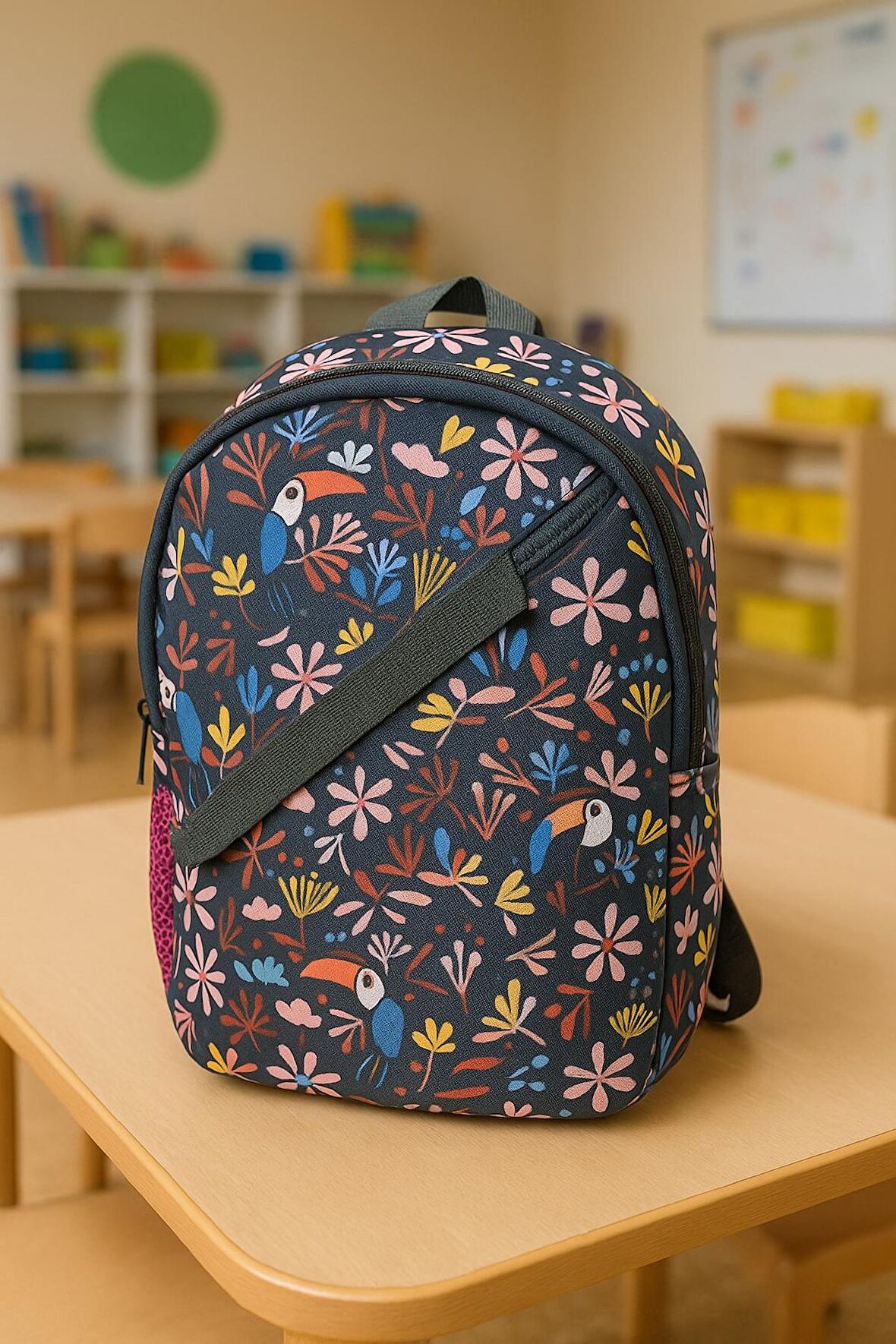 NEWBAG TROPİKAL KIZ ANAOKULU SIRT ÇANTASI (YENİ SEZON)