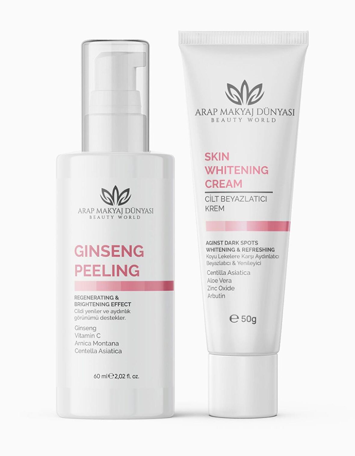 Cilt Beyazlatıcı & Ginseng Peeling