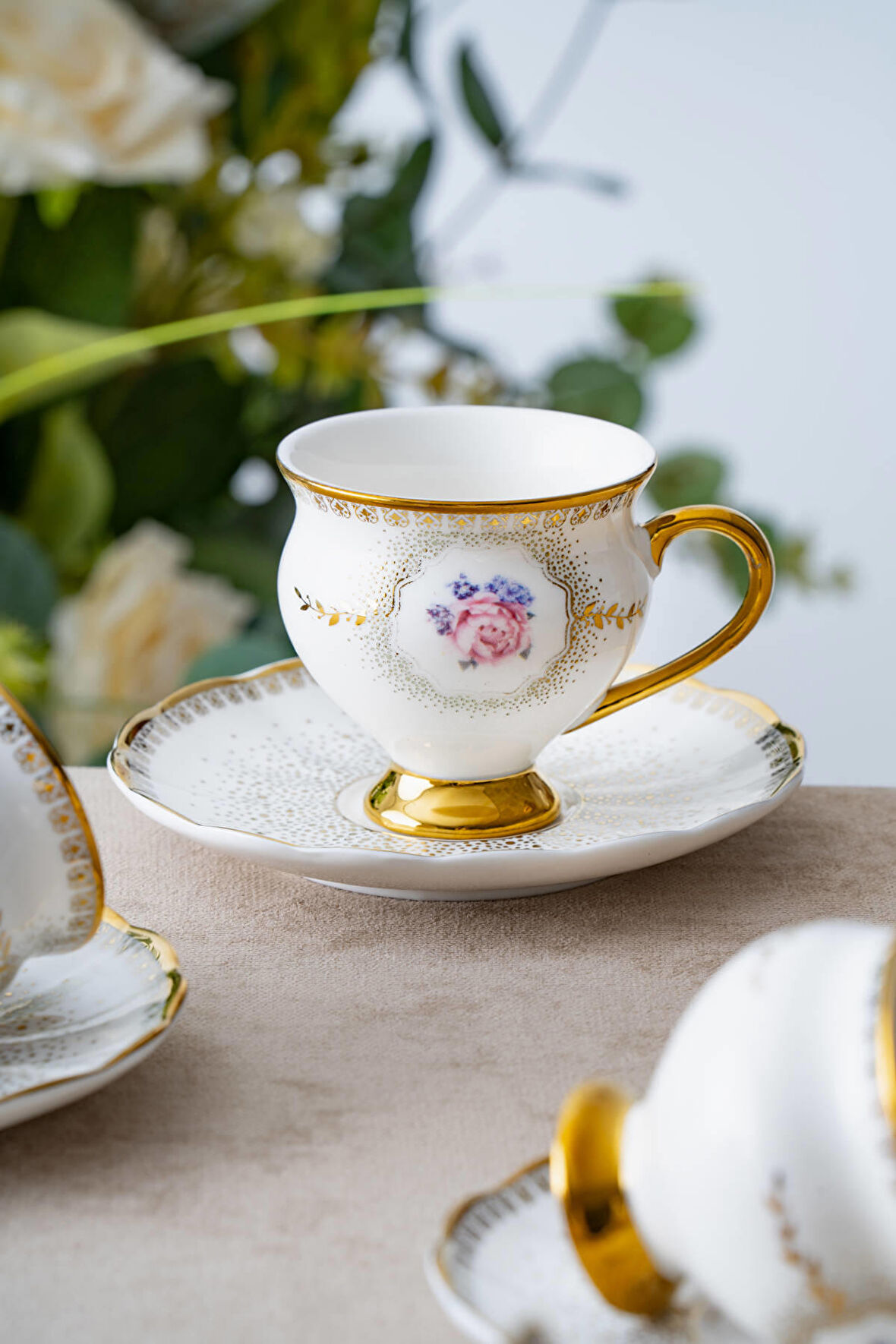 Dianna 6 Kişilik Kahve Fincanı Takımı - 90 ml