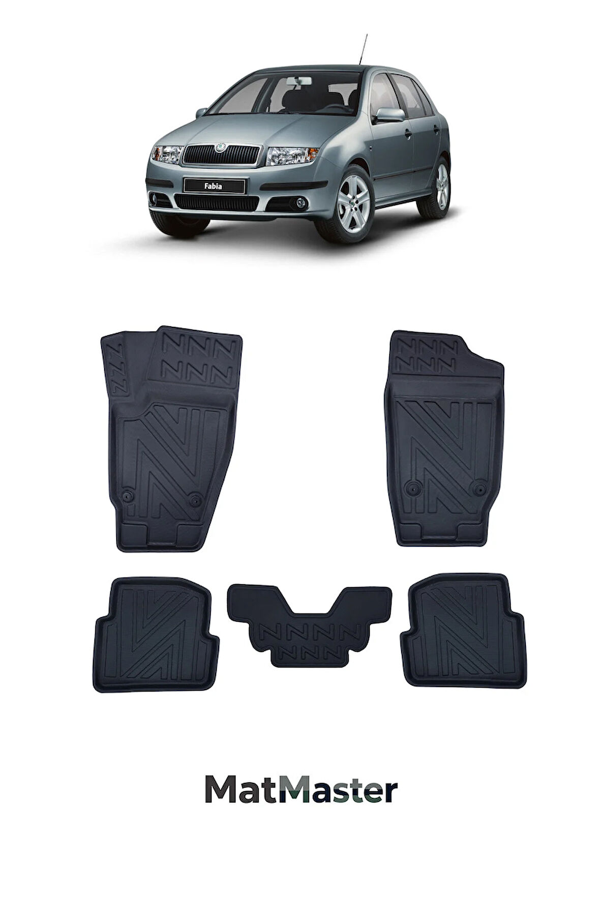 Skoda Fabia 2003 Model 5D Ekstra Havuzlu Paspas