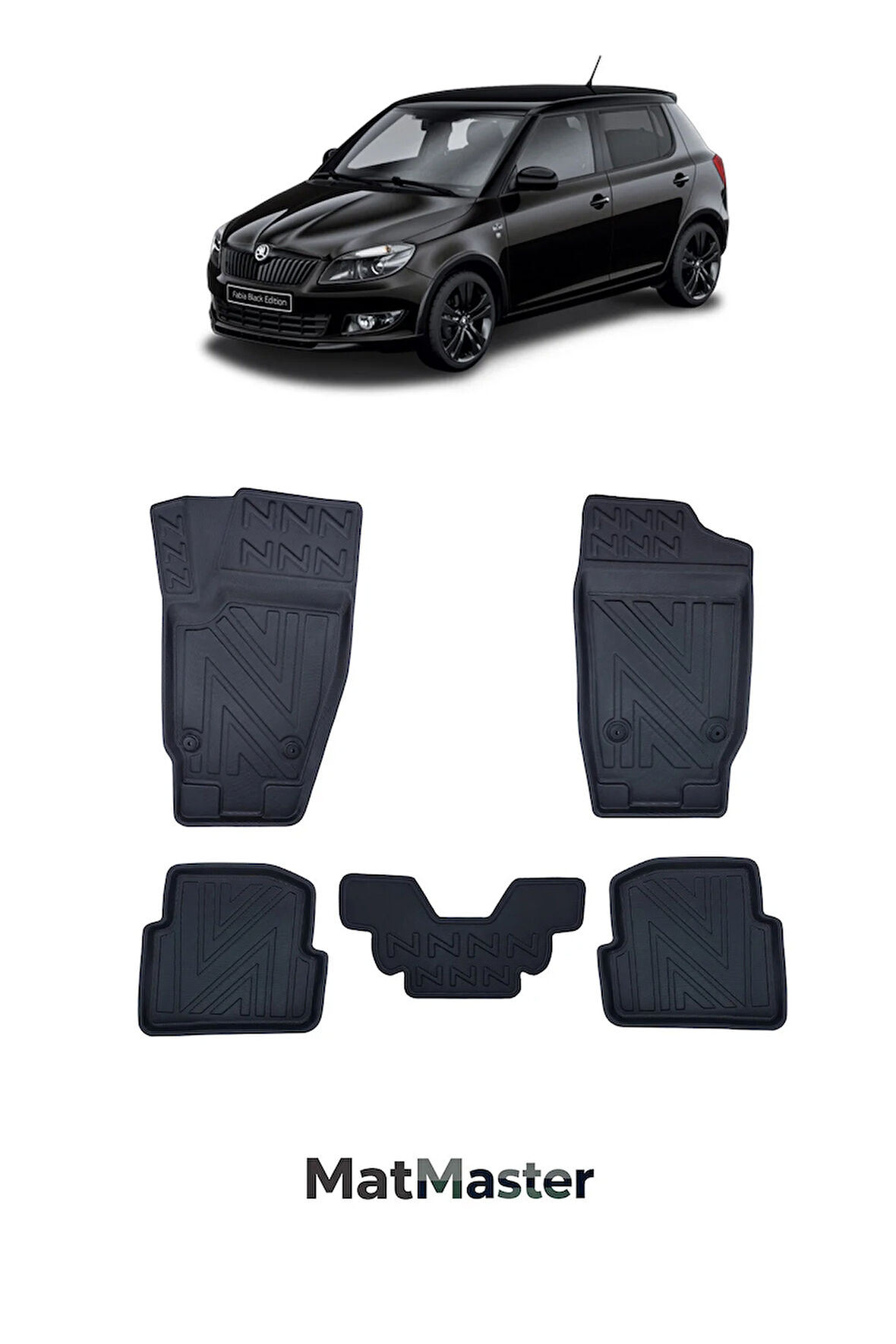 Skoda Fabia 2017 Model 5D Ekstra Havuzlu Paspas