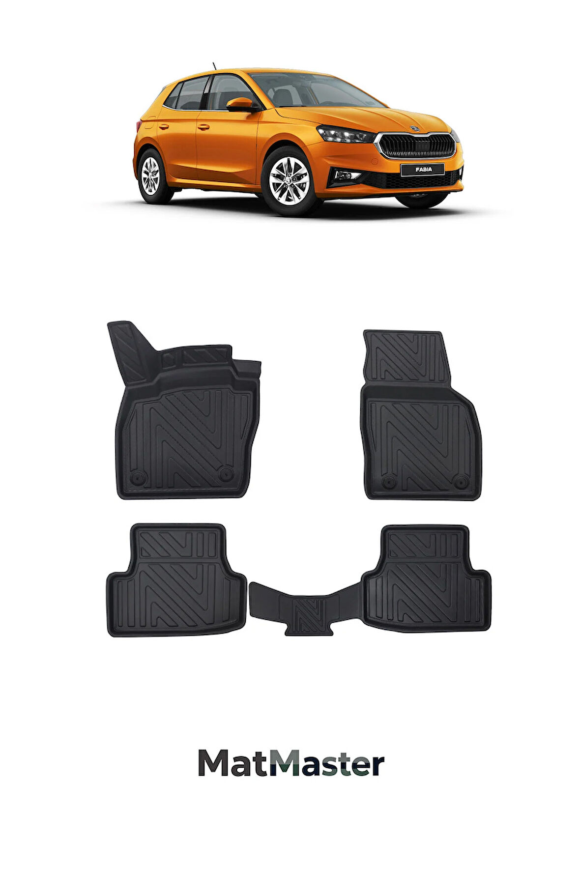 Skoda Fabia 2023 Model 5D Ekstra Havuzlu Paspas