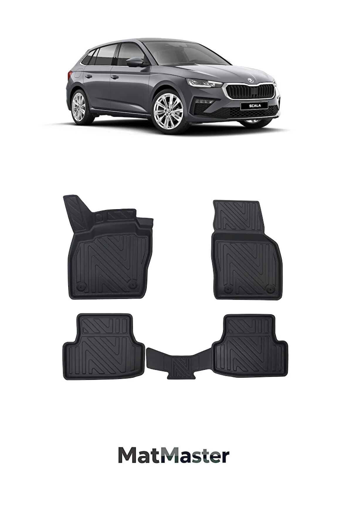 Skoda Scala 2025 Model 5D Ekstra Havuzlu Paspas