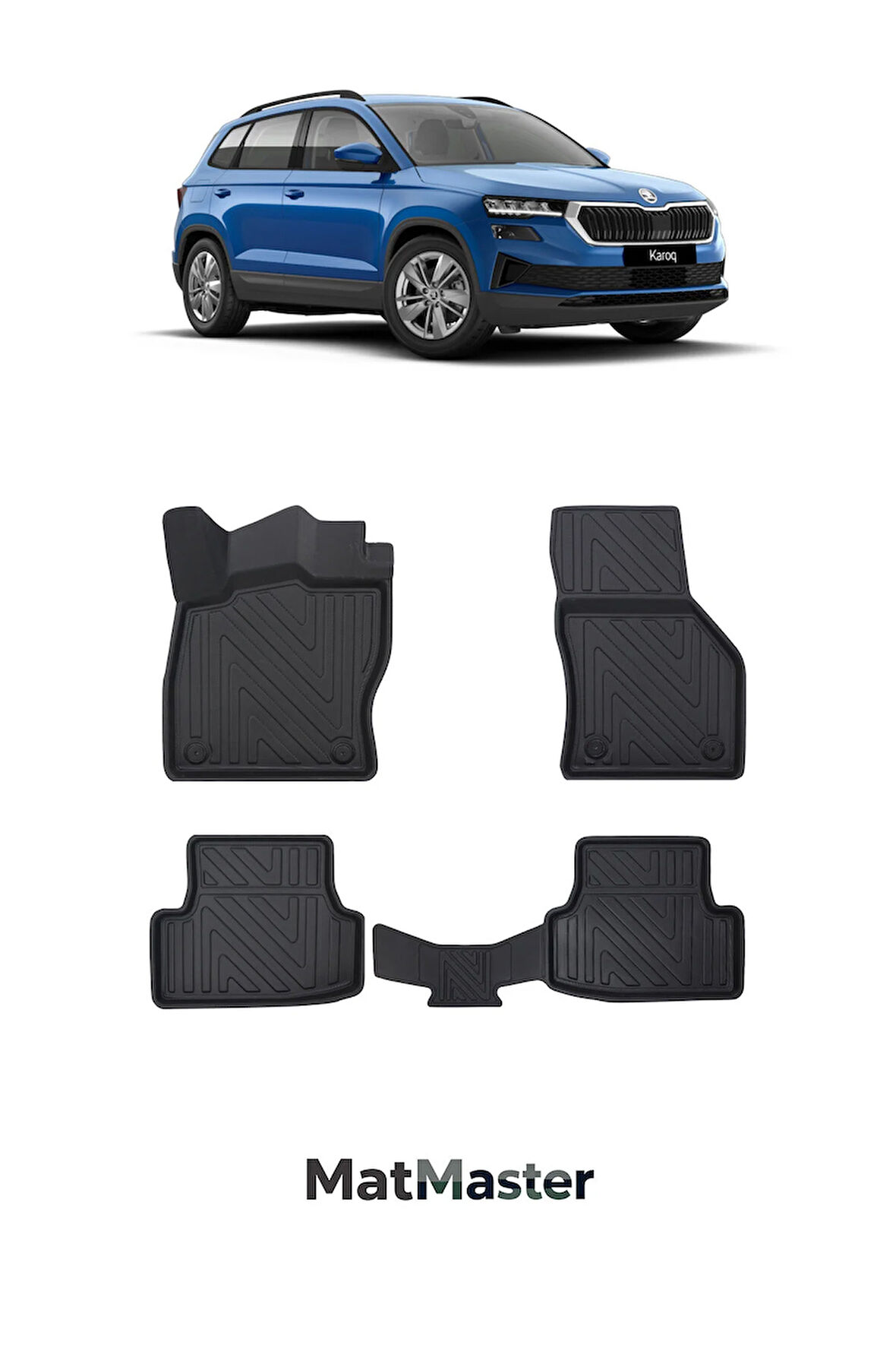 Skoda Karoq 2025 Model 5D Ekstra Havuzlu Paspas