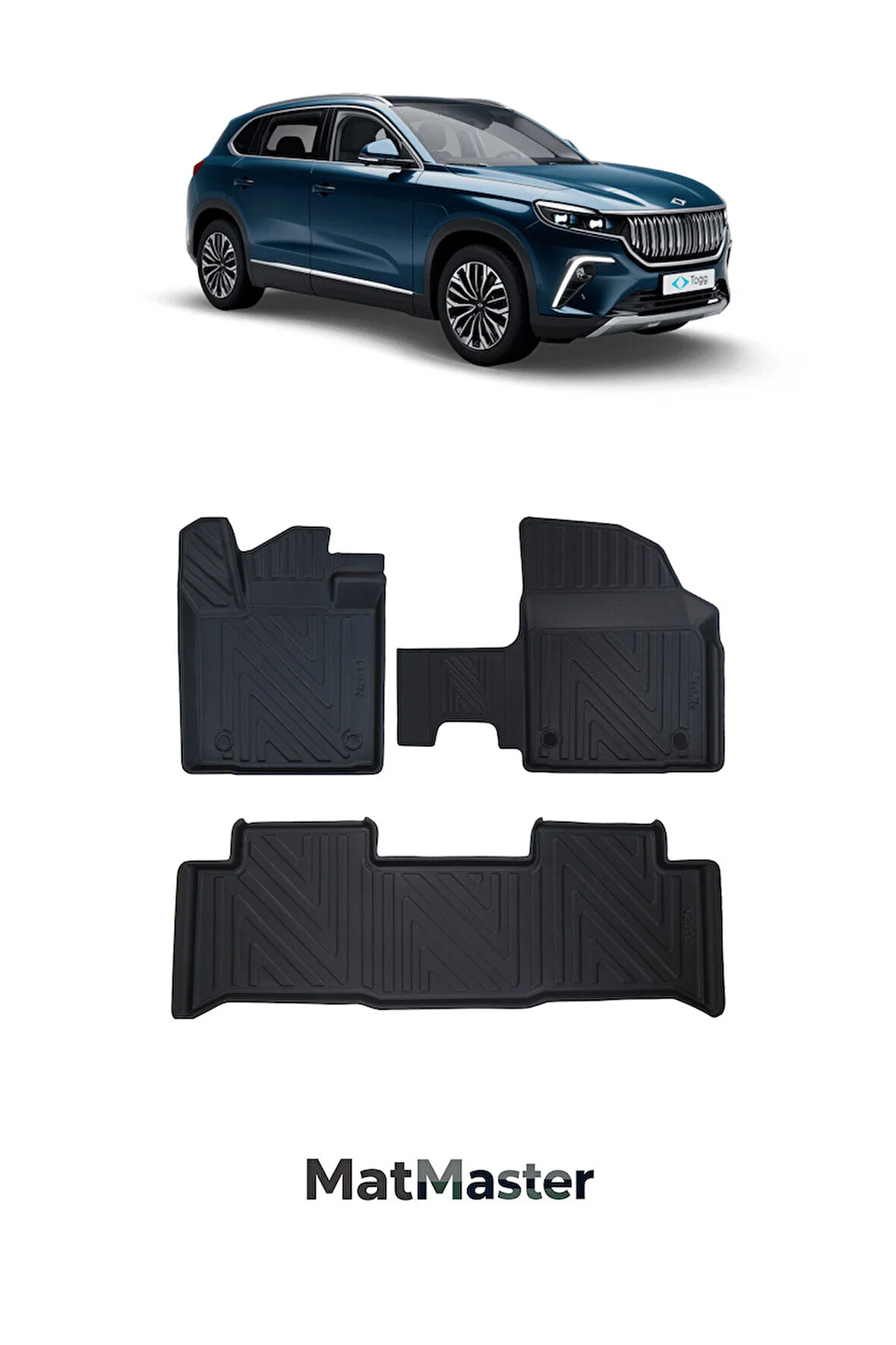 Togg T10X 2023 Model 5D Ekstra Havuzlu Paspas