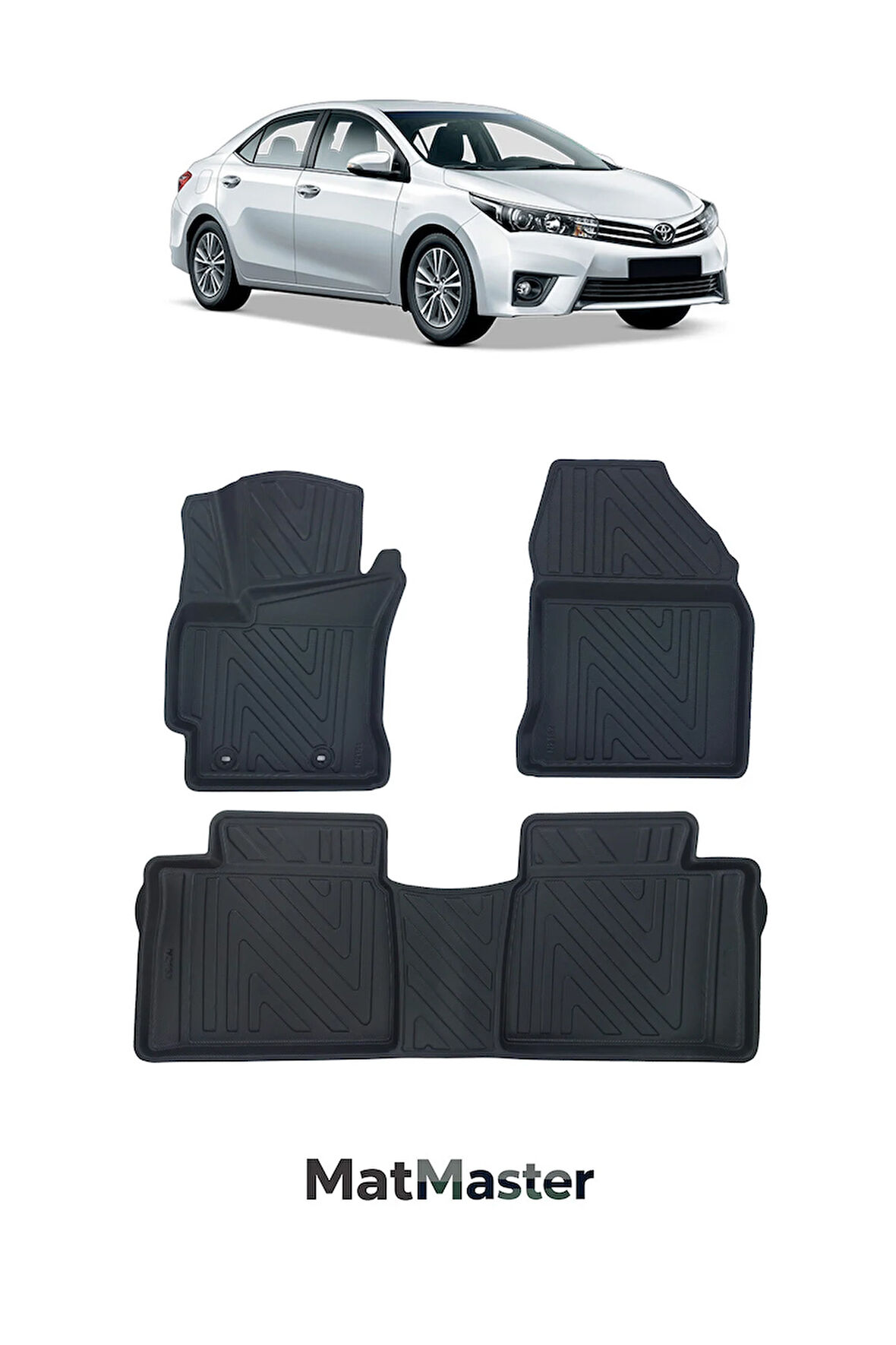 Toyota Corolla 2015 Model 5D Ekstra Havuzlu Paspas