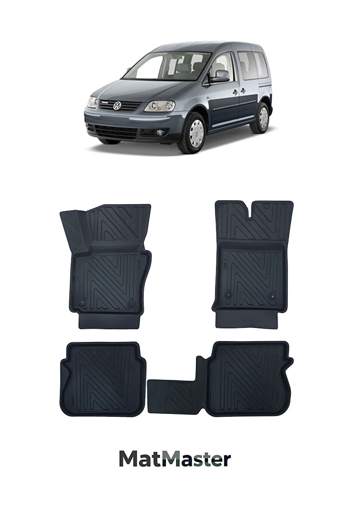 Volkswagen Caddy 2007 Model 5D Ekstra Havuzlu Paspas