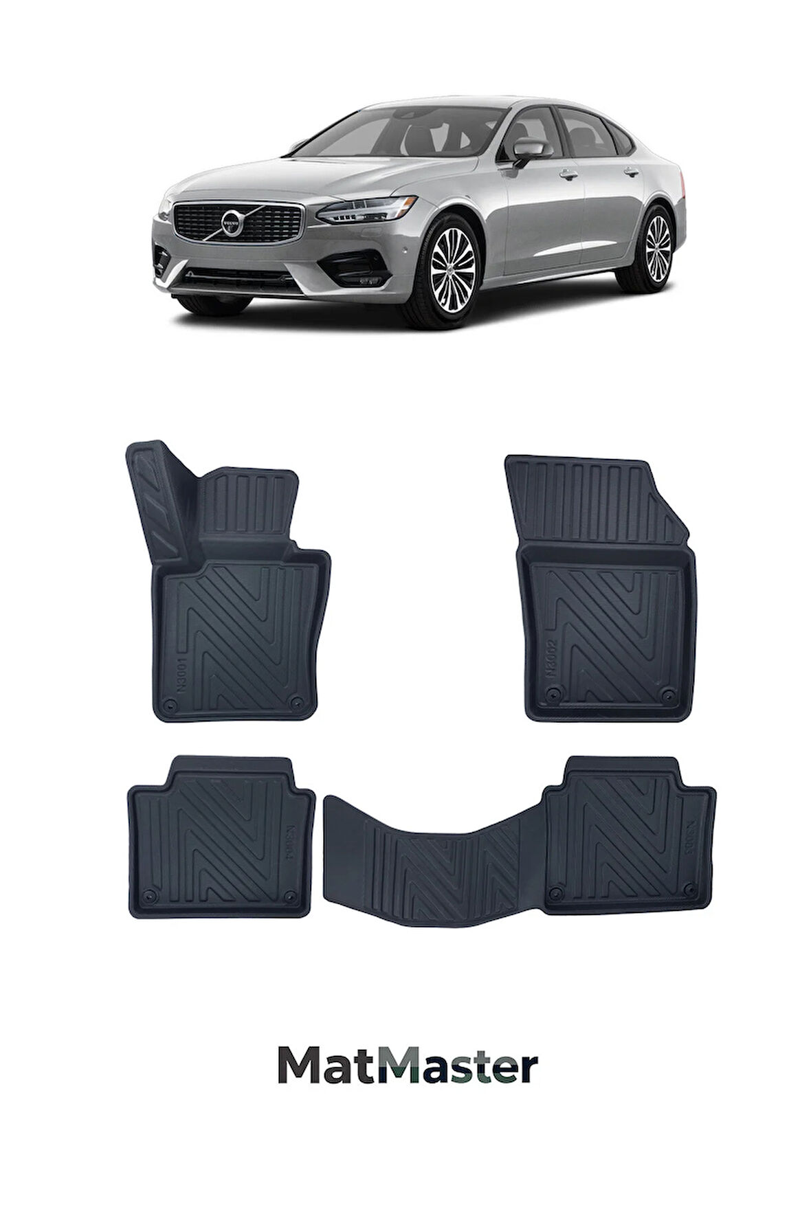 Volvo S90 2023 Model Model 5D Ekstra Havuzlu Paspas