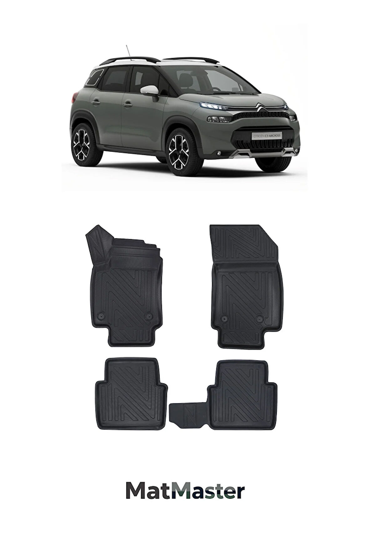 Citroen C3 Aircross 2019 Model 5D Ekstra Havuzlu Paspas