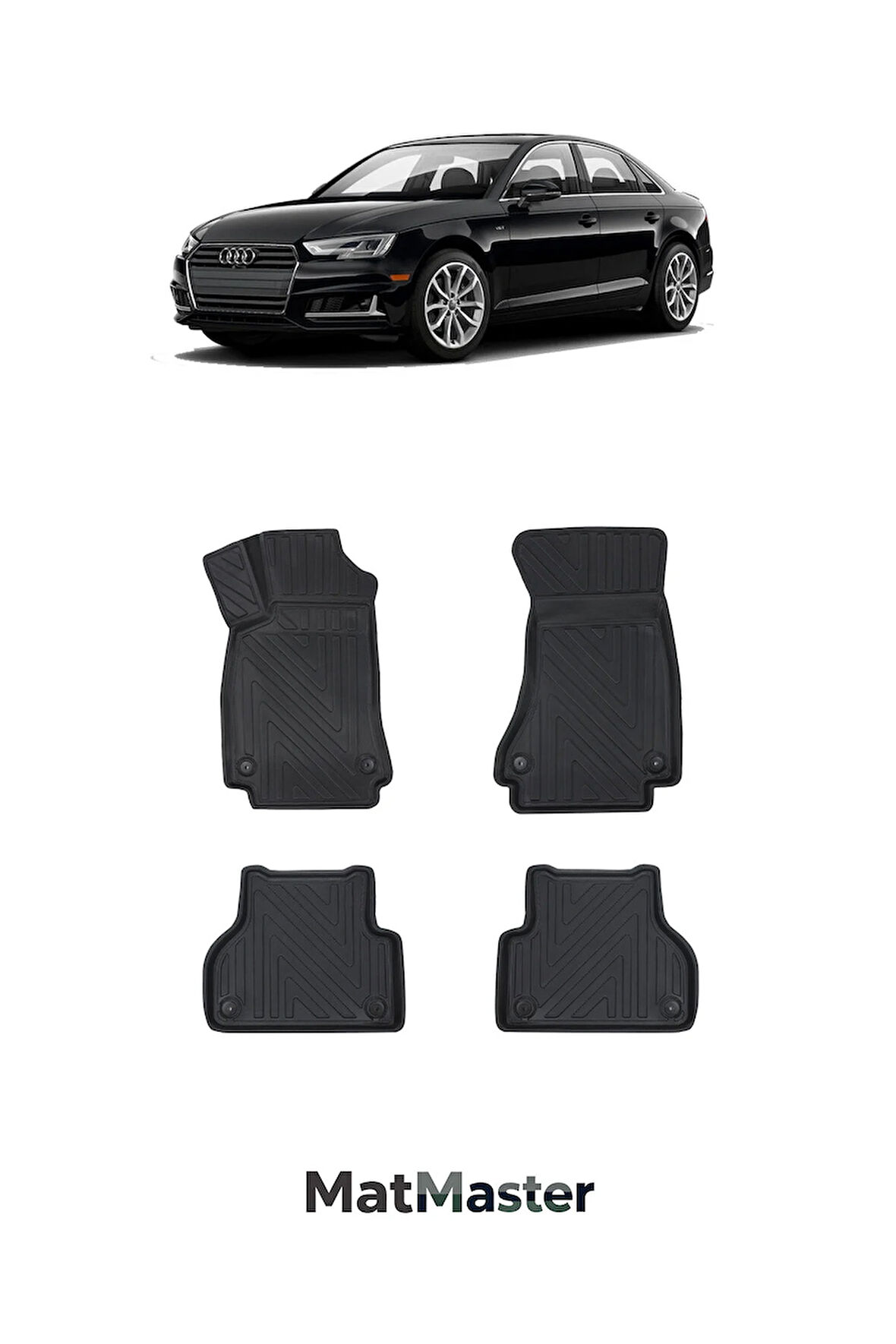 Audi A4 2021 Model 5D Ekstra Havuzlu Paspas