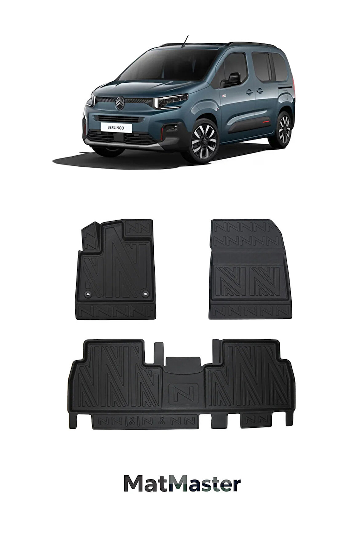 Citroen Berlingo 2025 Model 5D Ekstra Havuzlu Paspas