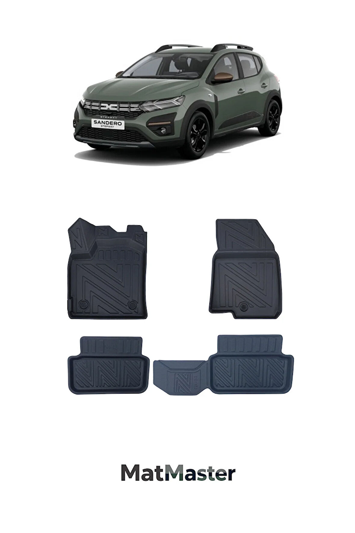 Dacia Sandero 2023 Model 5D Ekstra Havuzlu Paspas