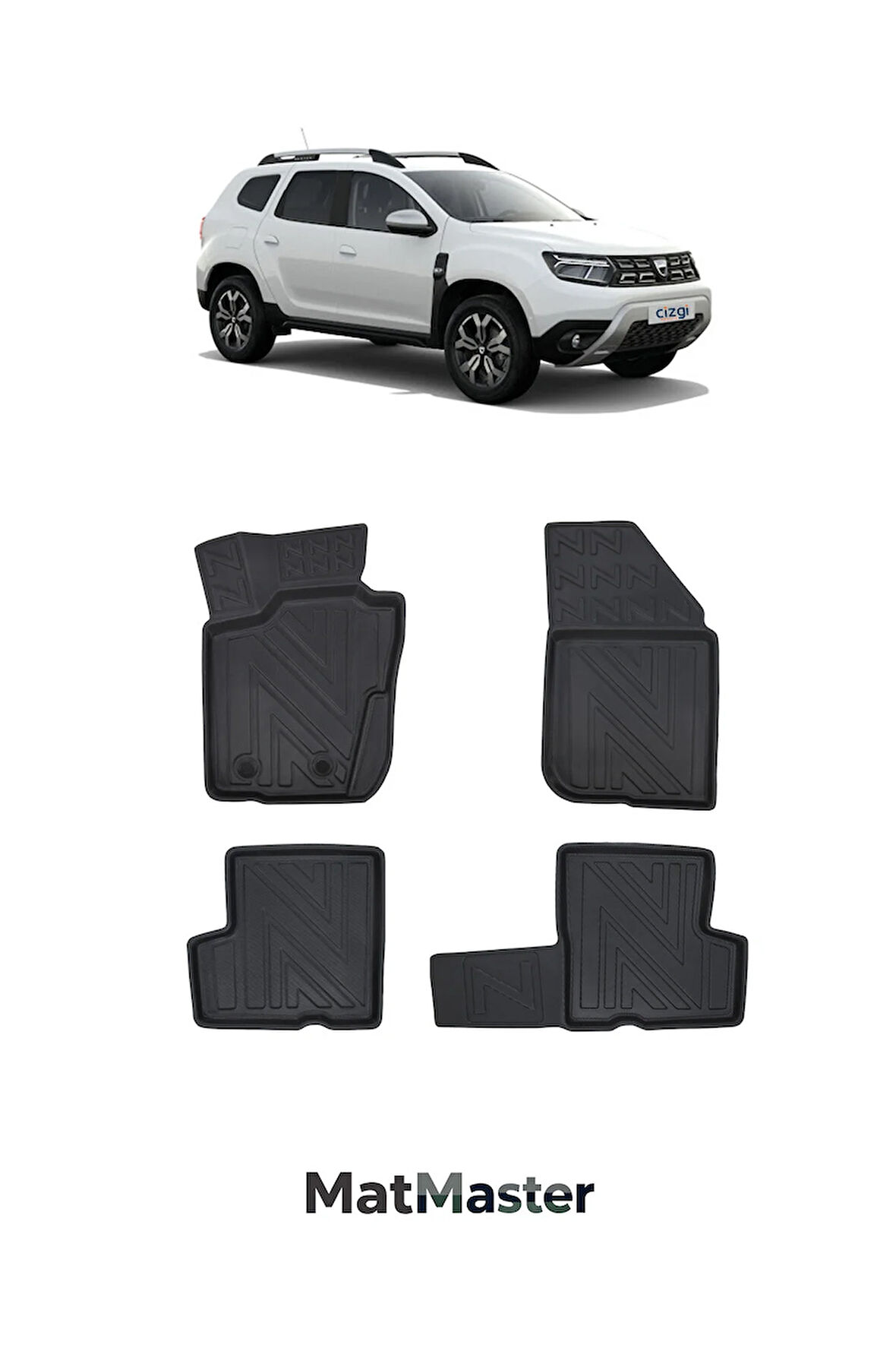 Dacia Duster 4x2 2010 Model 5D Ekstra Havuzlu Paspas