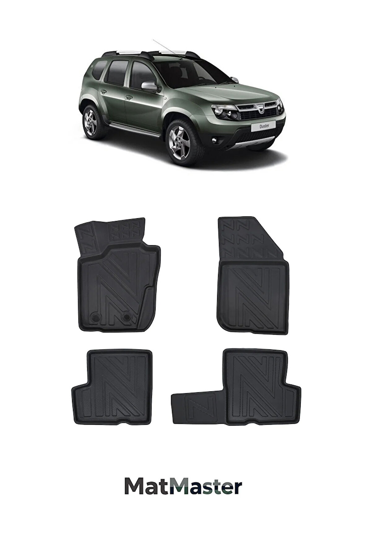 Dacia Duster 4x4 2012 Model 5D Ekstra Havuzlu Paspas
