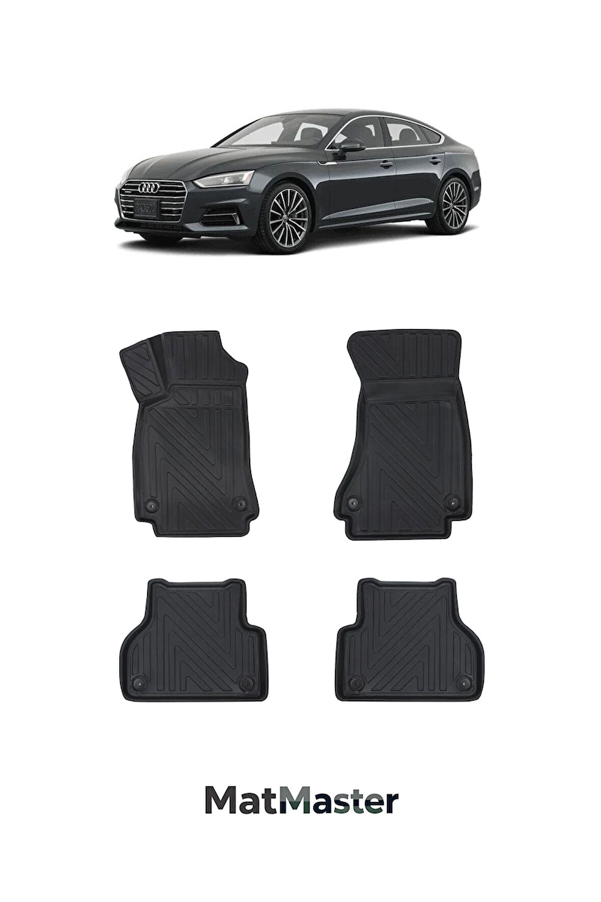 Audi A5 2022 Model 5D Ekstra Havuzlu Paspas