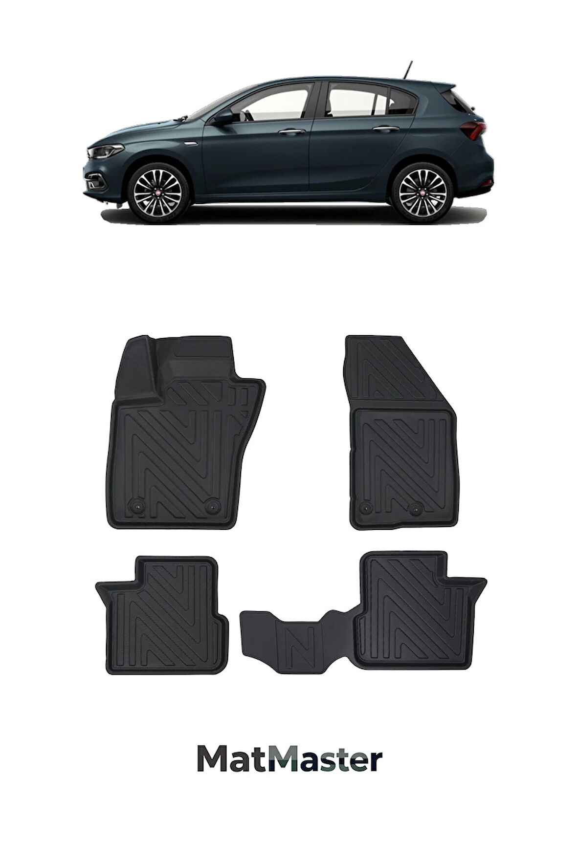 Fiat Egea HB 2016 Model 5D Ekstra Havuzlu Paspas