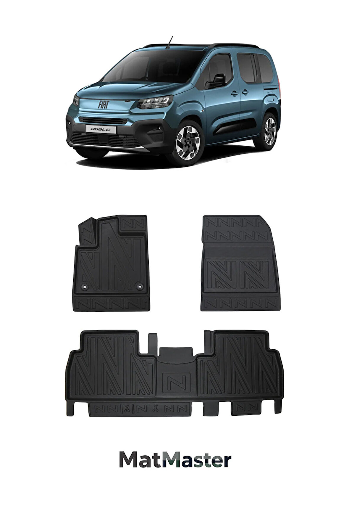 Fiat Doblo 2022 Model 5D Ekstra Havuzlu Paspas
