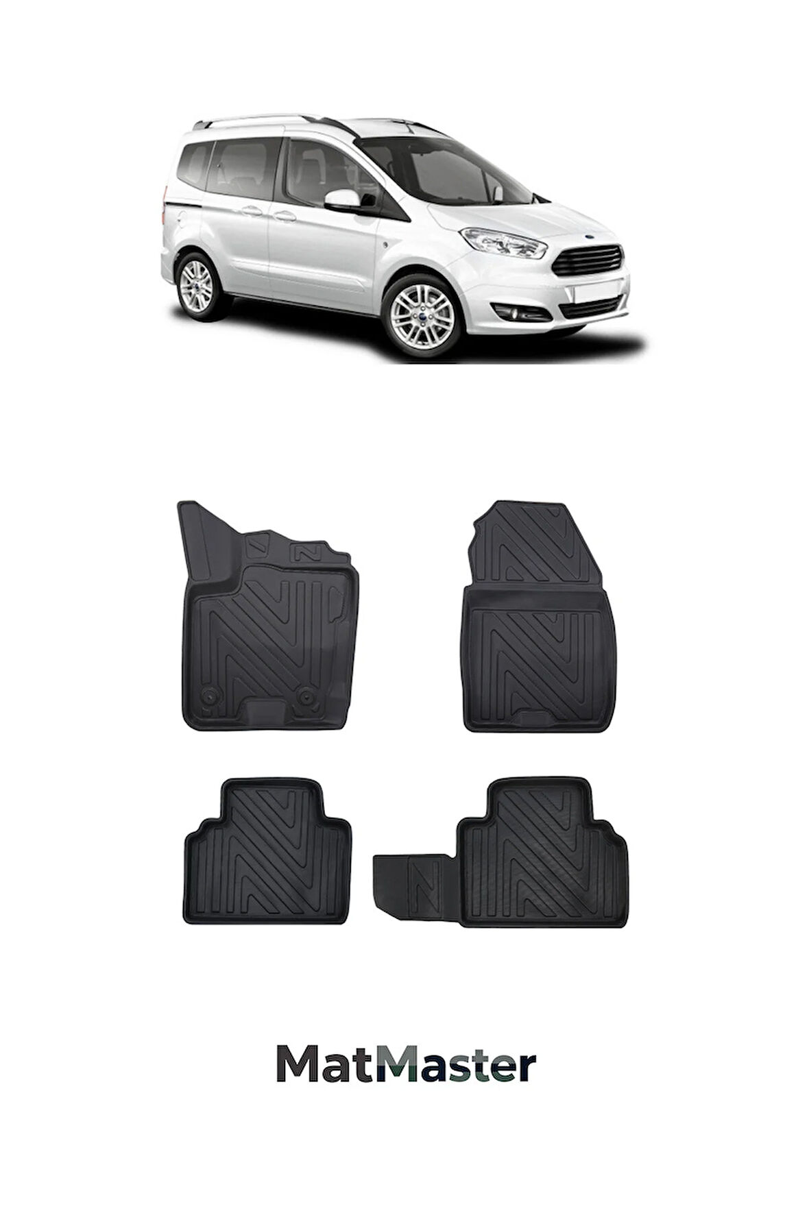 Ford Courier 2019 Model 5D Ekstra Havuzlu Paspas